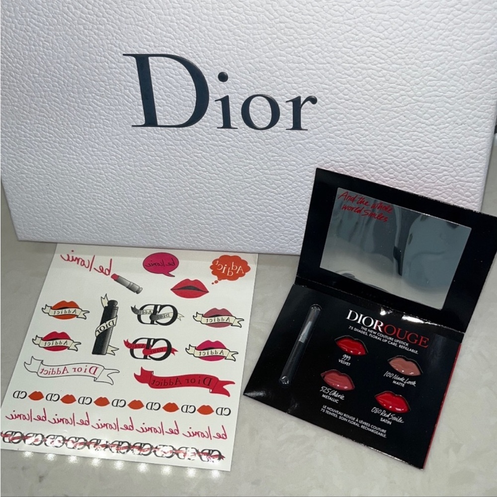 DIOR ADDICT IT TATTOOS & DIOR ROUGE PALETTE